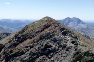 El Pico del Infierno, detrás el Espigüete