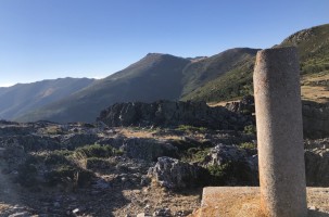 ALTO MERINO CON LAS CUMBRES DE LA BUITRERA AL FONDO
